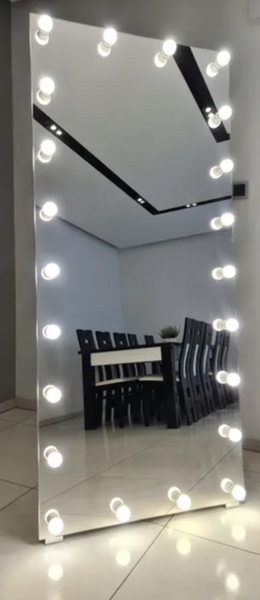 Lustro stojące SILVER do makijażu/makeupu 80 x 180 zdjęcie 1