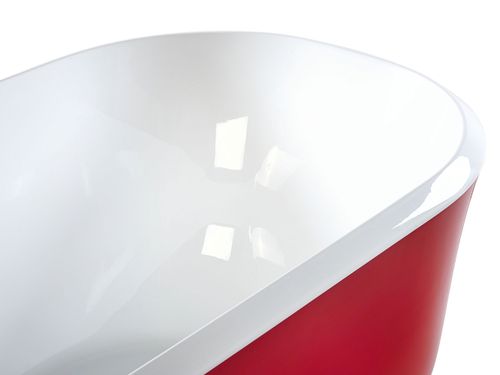 Wanna wolnostojąca czerwona TESORO na Arena.pl