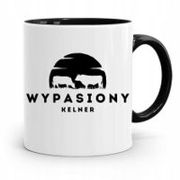 Dla Kelnera Kubek Czarny Wypasiony Kelner Prezent Z Nadrukiem Ze Zdjęciem