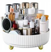 ORGANIZER OBROTOWY na Kosmetyki POJEMNIK na PERFUMY PĘDZLE Make-up 360