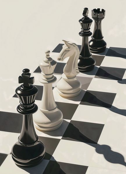 Plakat 13x18cm Szach i Mat zdjęcie 1