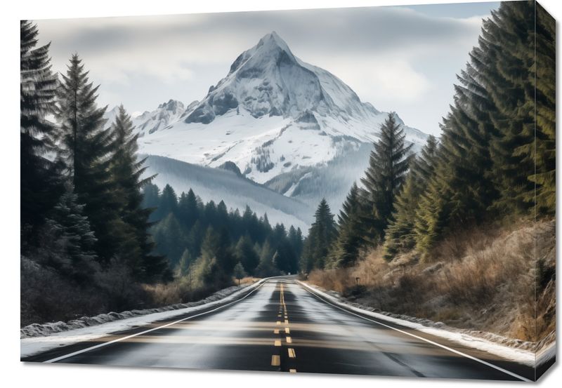 Obraz 70x50cm Odważna Podróż zdjęcie 1