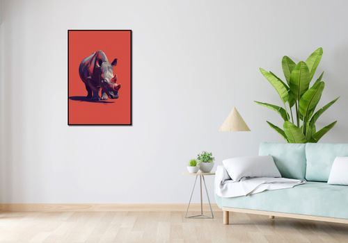 Plakat 61x91,5cm Marszujący Gigant na Arena.pl