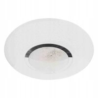 Plafon Sufitowy SPARKY Biały Okrągły 50W LED Pilot 50cm Lampa Wisząca Dom