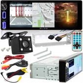 RADIO SAMOCHODOWE 1-DIN DOTYKOWE 7 CALI USB-C BLUETOOTH WIFI KAMERA COFANIA