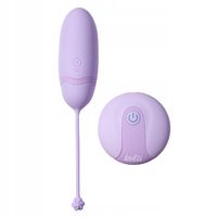 Jajeczko dopochwowe, silikonowe. Sterowane pilotem.