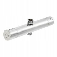 BATERIA PRYSZNICOWA Z TERMOSTATEM ŁAZIENKOWA ŚCIENNA ZESTAW T204A CHROM