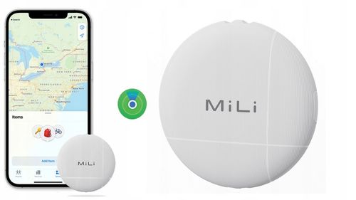 Lokalizator GPS LiTag MiLi IOS APLLE do plecaka kluczy bagażu roweru obroży na Arena.pl