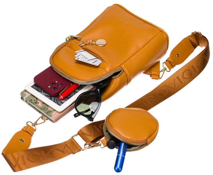 saszetka nerka r-ner-ale-8-8089 camel zdjęcie 9