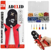 Zaciskarka praska Adelid zestaw ZTA-A-TI-SET-600 0,25 mm² - 10 mm²