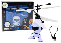 Latający Astronauta Sterowany Ręką Dron Helikopter Biały