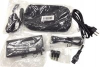 Oryginalny Zasilacz sieciowy samochodowy HP H6Y84AA 90W Slim Combo 3x wtyki