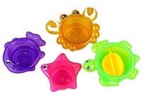 DLA NAJMŁODSZYCH ZABAWKA DO KĄPIELI PELIKAN FOREMKI