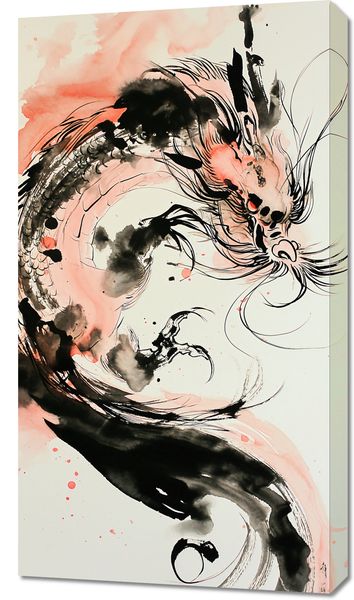 Obraz 50x90cm Smocza Furia zdjęcie 1