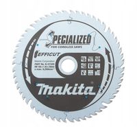 2X Tarcza tnąca EFFICUT Makita B-57336 165x20mm 56Z do laminatu