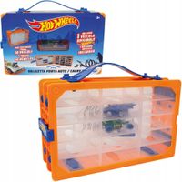 HOT WHEELS WALIZKA NA SAMOCHODY rozkładany ORGANIZER NA 30 AUT + AUTKO