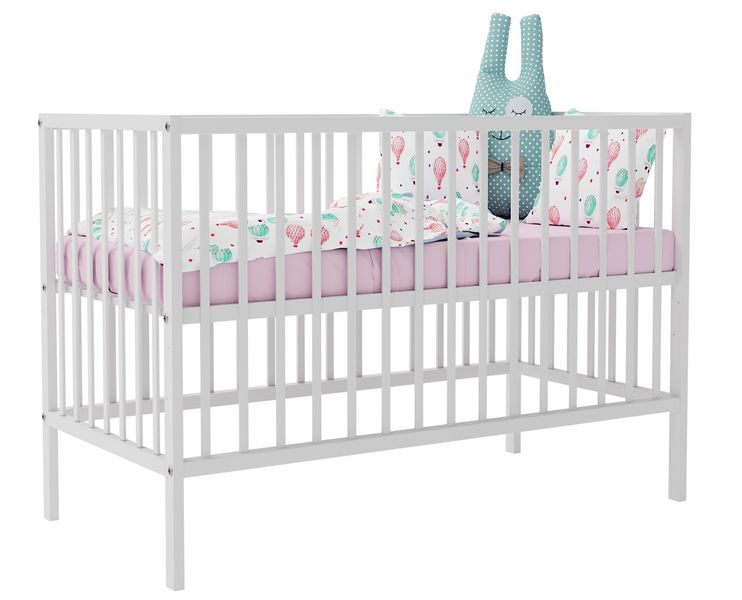 Łóżeczko b/sz MAGDA BIAŁA zdjęcie 2