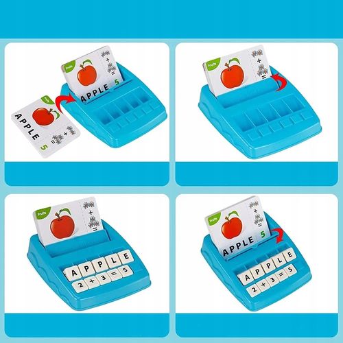 GRA EDUKACYJNA NAUKA SŁÓW LICZENIA ANGIELSKIEGO PREZENT DLA 4 5 6 7 LATKA na Arena.pl