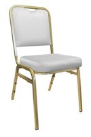 Krzesło Marco bankietowe konferencyjne stelaż złoty MG39
