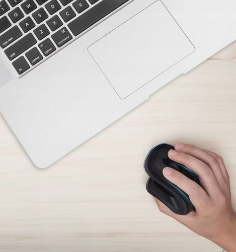 Myszka Bezprzewodowa Mysz Pionowa Wertykalna do Komputera Laptopa Komputera na Arena.pl