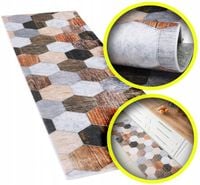 CHODNIK DO KUCHNI ANTYPOŚLIZGOWY DYWAN MIĘKKI DYWANIK KUCHENNY 50x160