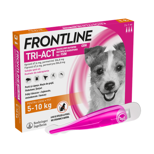 frontline tri-act dla psów 3x1ml na Arena.pl