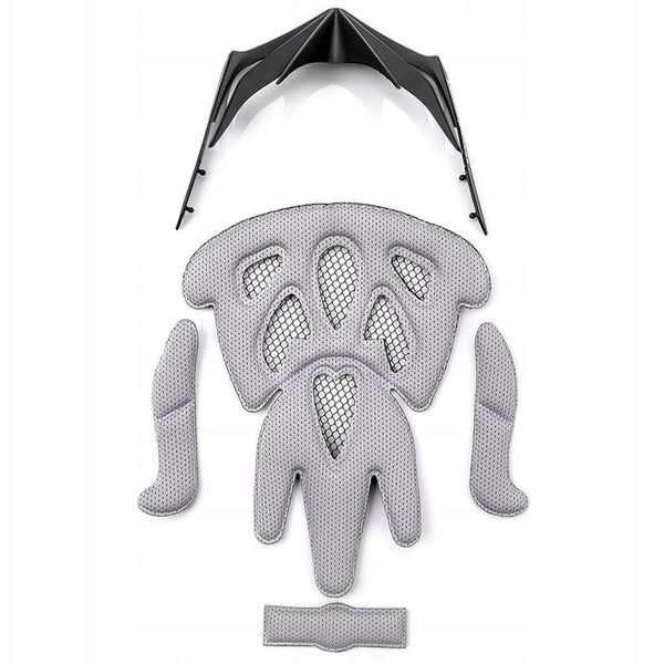 KASK ROWEROWY METEOR MV29 DRIZZLE M 55-58biały zdjęcie 3