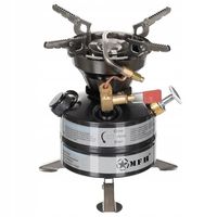 Kuchenka turystyczna na benzyne MFH, survivalowa z pokrowcem, moc 2117 W