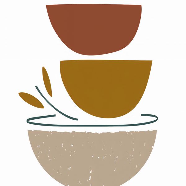 Plakat 70x70cm Spójna Forma zdjęcie 1