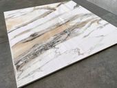 BIAŁY MARMUR gres 60x60 CALACATTA wysoki POŁYSK!!!