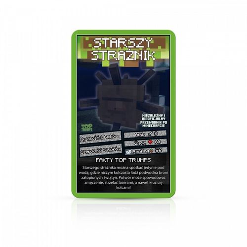 Gra karciana TopTrumps Przewodnik Minecraft na Arena.pl