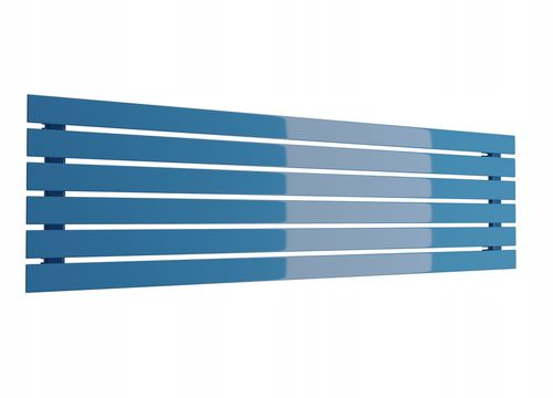 Grzejnik poziomy BELLOSLIM 45x100 niebieski na Arena.pl