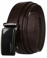 pasek do spodni męski automatyczny skóra naturalna elegancki peterson