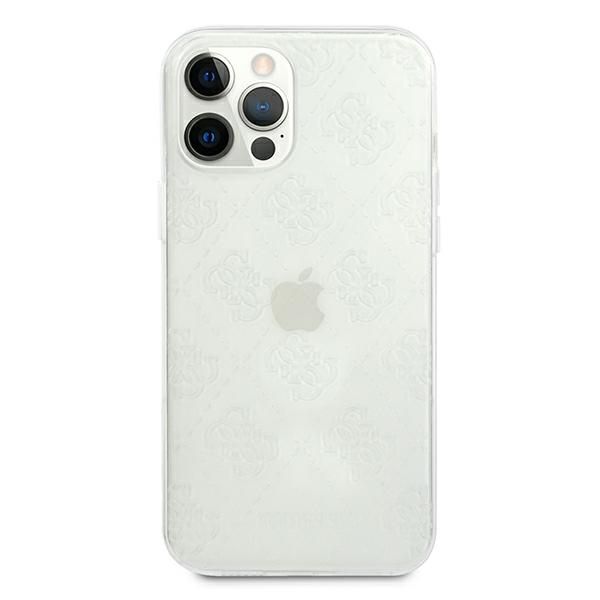 Etui Guess do iPhone 12 Pro Max, Przezroczysty zdjęcie 3