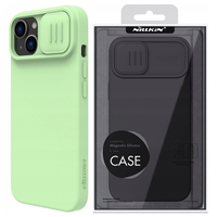 nillkin camshield silky silicone case etui iphone 14 plus pokrowiec z