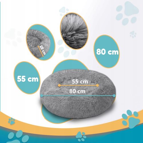 Legowisko posłanie Chmurka dla psa i kota Shaggy 80 na Arena.pl