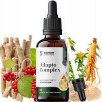 ASHWAGANDHA SOPLÓWKA JEŻOWATA RÓŻENIEC 30ml Kompleks Adaptogenów | INSPORT