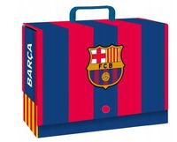 teczka z rączką fc barcelona xl 9cm 3734