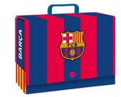 teczka z rączką fc barcelona xl 9cm 3734