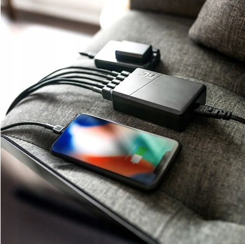 ŁADOWARKA SIECIOWA SZYBKA GC 52W 5x USB 5 PORTÓW WYCISKACZ DO PASTY na Arena.pl