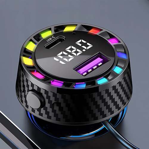 ŁADOWARKA SAMOCHODOWA USB-C 15W USB-A 15W DO GNIAZDA ZAPALNICZKI SZYBKA na Arena.pl