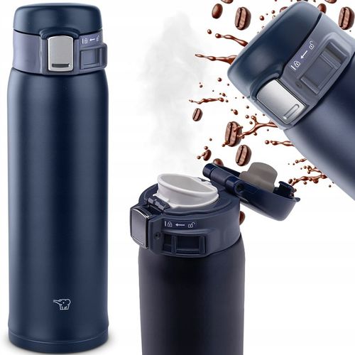 Kubek termiczny Zojirushi SM-SF48-AD, 480 ml granatowy na Arena.pl