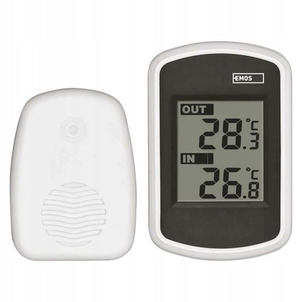 TERMOMETR Z CZUJNIKIEM BEZPRZEW. 100m EMOS E0042 zdjęcie 2