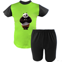 Krótka Piżama dziecięca Kung fu Panda