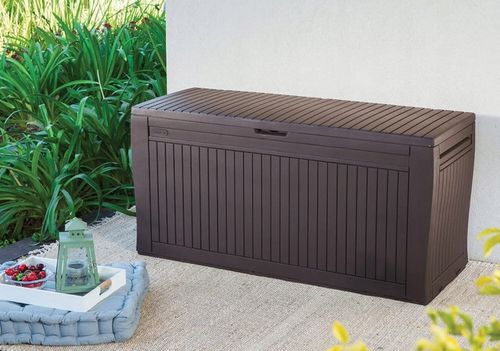 Skrzynia ogrodowa KETER Comfy Storage Box 270l Brąz na Arena.pl