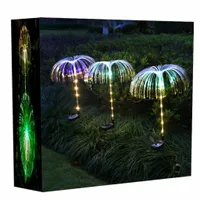 2x Lampa Solarna Ogrodowa Dekoracja MEDUZA Lampka