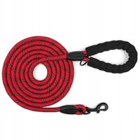 Smycz Dla Psa Mocna Lina Gruba Linka Odblaskowa 3M