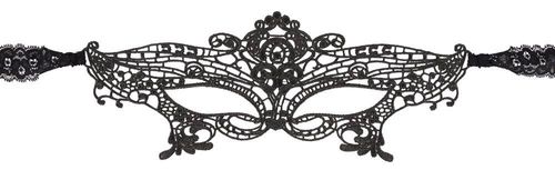 koronkowa ozdobna maseczka maska na twarz głowę na Arena.pl