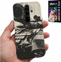ETUI DO XIAOMI REDMI 9 - CZOŁG POJAZDY WOJSKOWE MILITARIA + SZKŁO