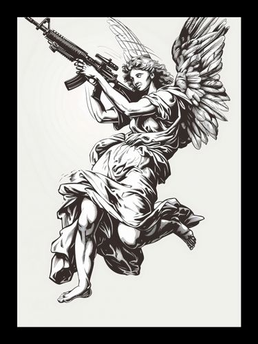 Plakat 13x18cm Anioł Wojny na Arena.pl